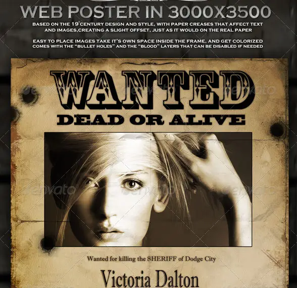 Best Wanted Poster Templates