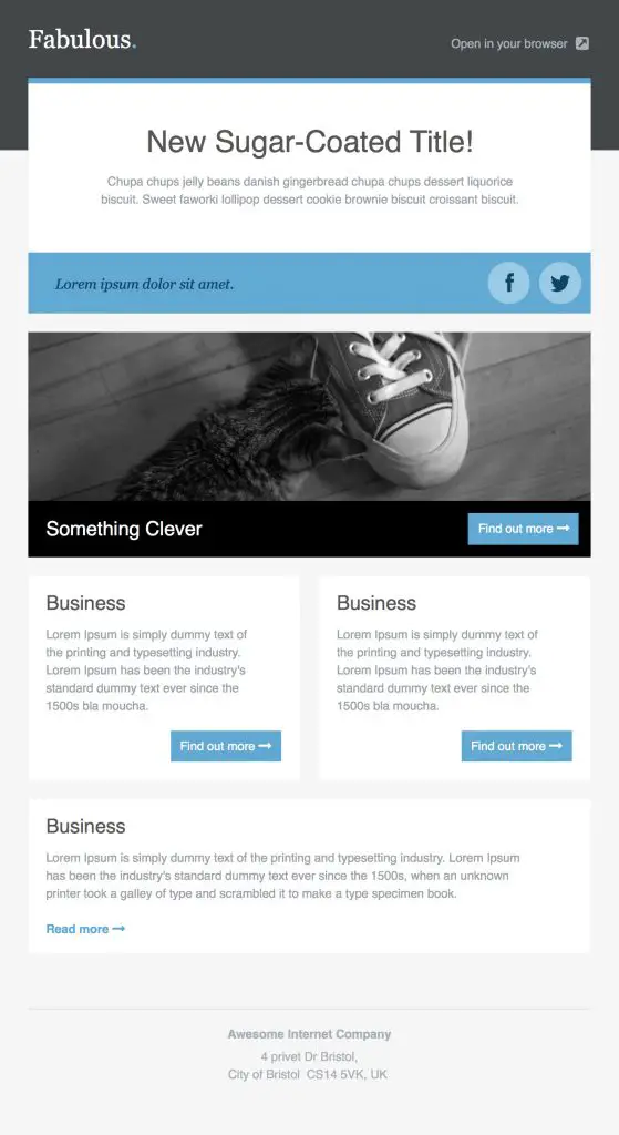 Download 36 Best Email Newsletter Templates Free Psd Html Download Psd Templates Blog