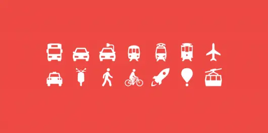 Free Transport Icons AI