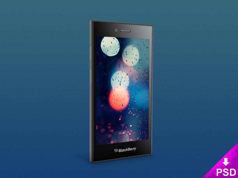 BlackBerry Leap Mockup