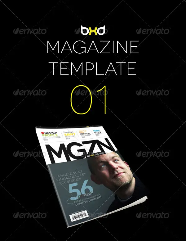 Magazine Template Bundle - InDesign Layout V1