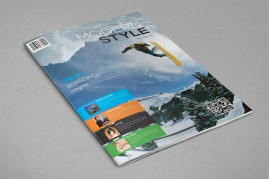 Modern Style Magazine Temlate