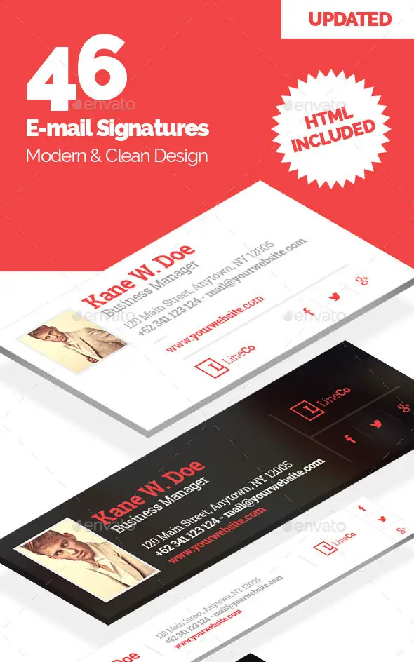 46 Email Signature Templates