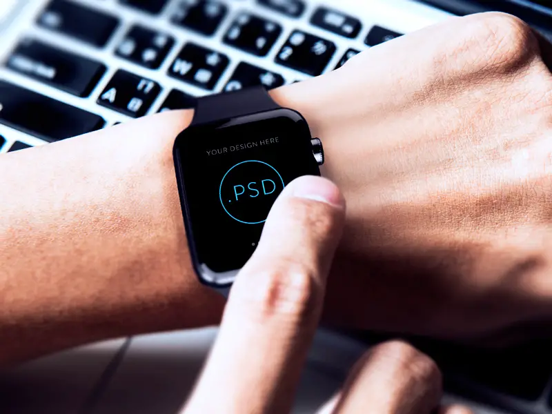 Apple Watch Free Mockup PSD