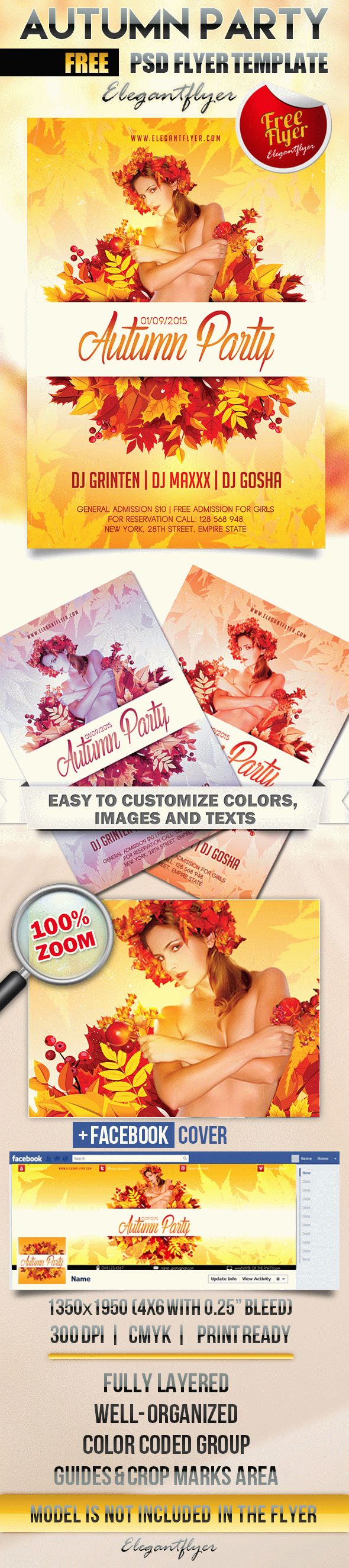 Free Flyer Template Downloads from www.psdtemplatesblog.com