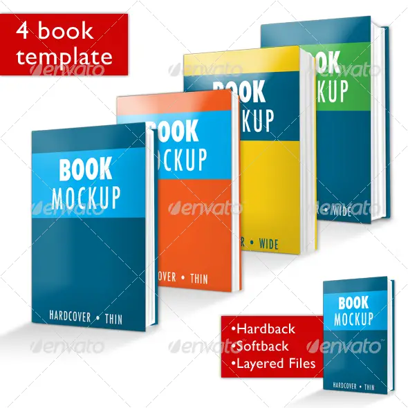 Book Mockup PSD