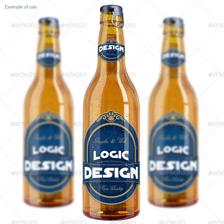 Bottle Beer Mockup