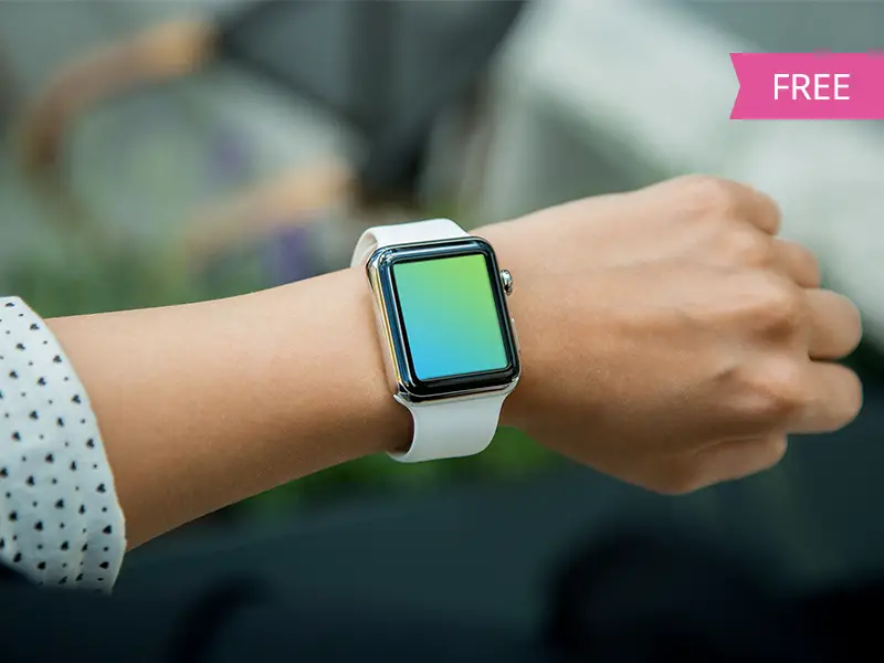 Free Apple Watch Mockup