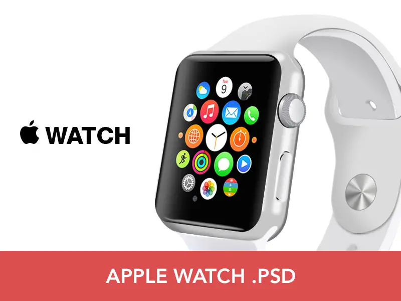 Free Apple Watch PSD