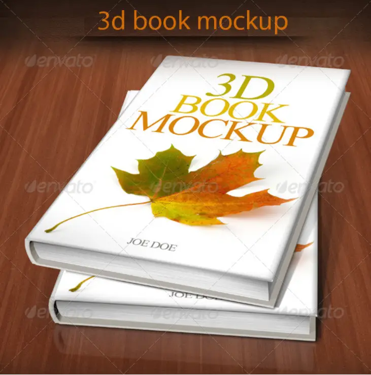 3D Book Mockup