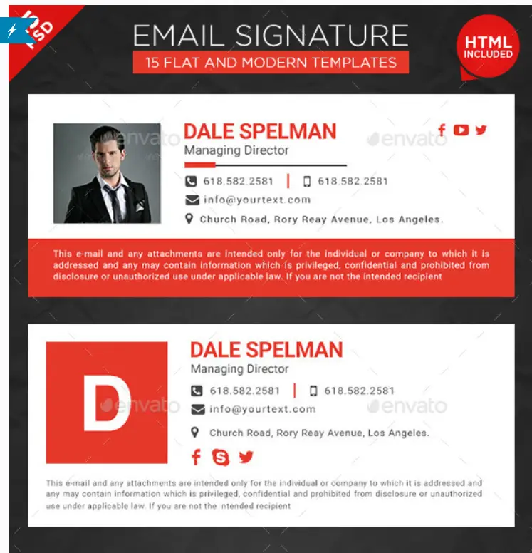 Email Signature Template