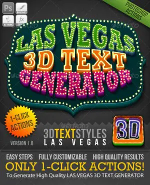 vegas text effect psd
