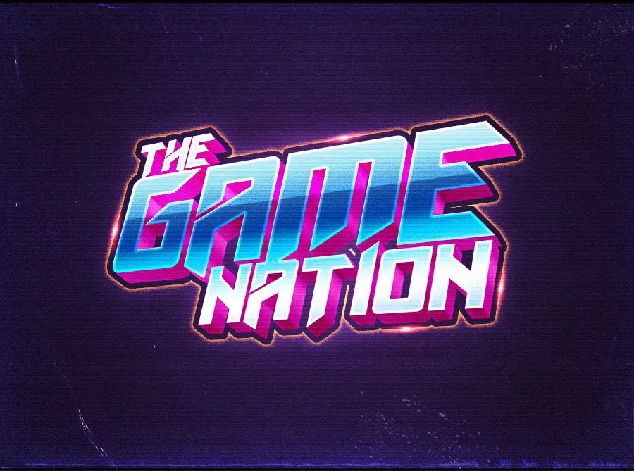 80's Style Text Effects