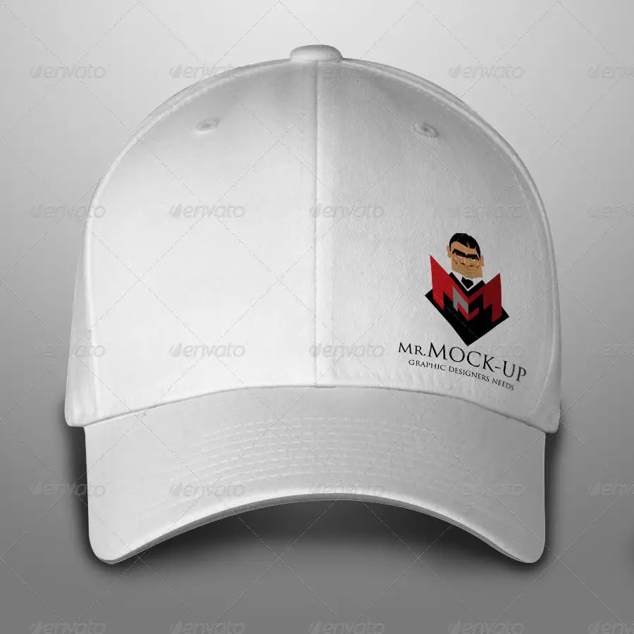Baseball Hat & Polo T-Shirt Mockup