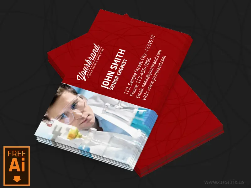 Business Card Template AI