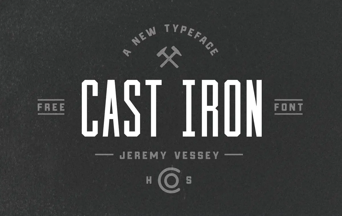 Cast Iron font