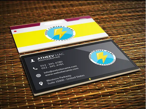 Creative Business Card PSD Template