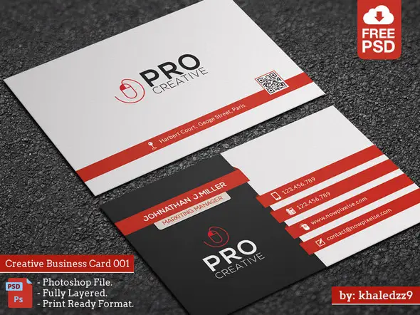 Creative Free Business Card