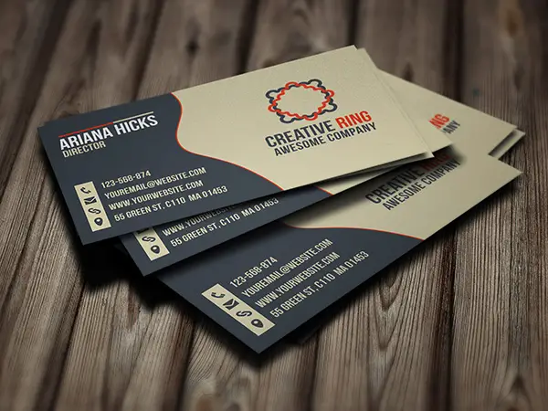 Creative Ring Business Cards