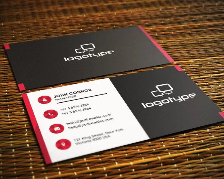 41+ High Quality Business Card Templates PSD Free Download PSD