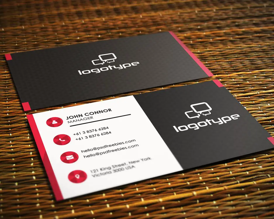 Free Corporate Business Card PSD Vol-1