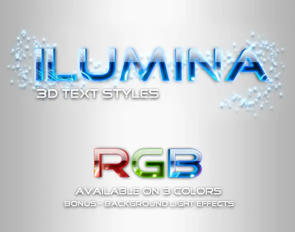 Ilumina Glowing Text Styles