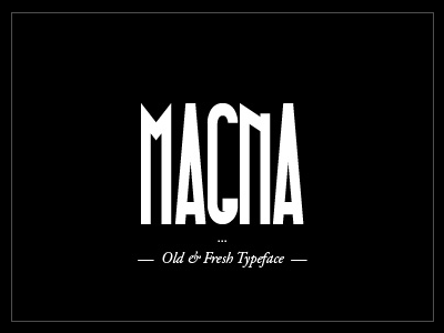 Magna font