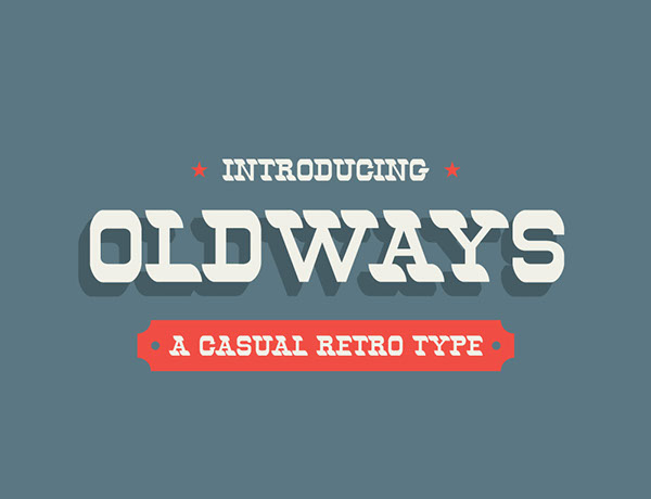 Oldways font