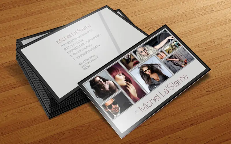 Photographer Business Card Template V1