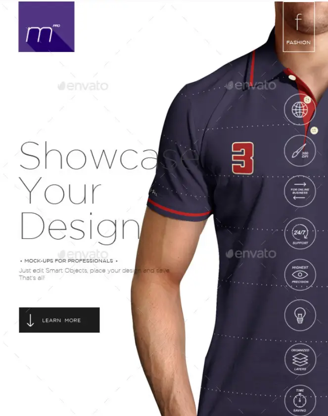 Polo Shirt Mockup