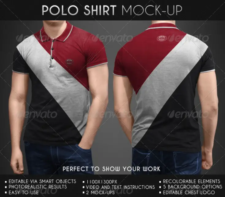 Polo Shirt Mockup