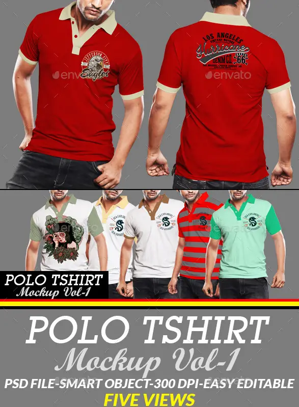 Polo Shirt Mockup