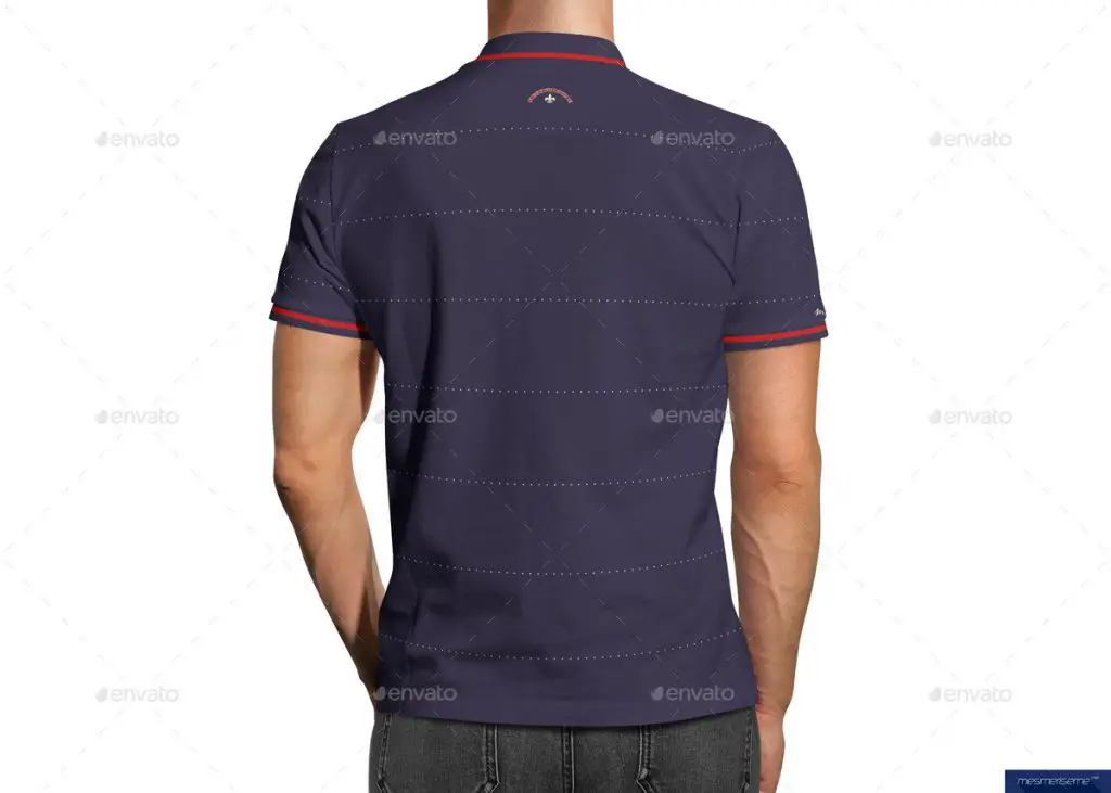 Polo Shirt on Model Mockup