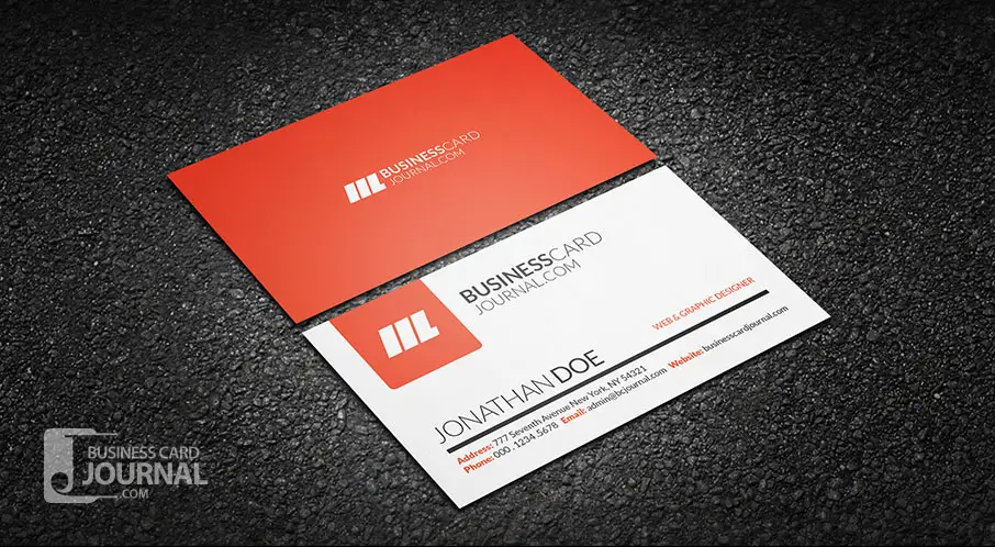 Simple & Clean Creative Business Card Template