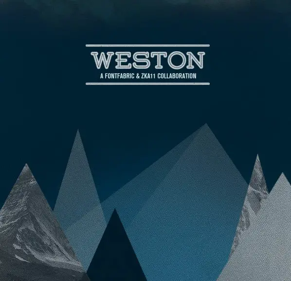 Weston Font