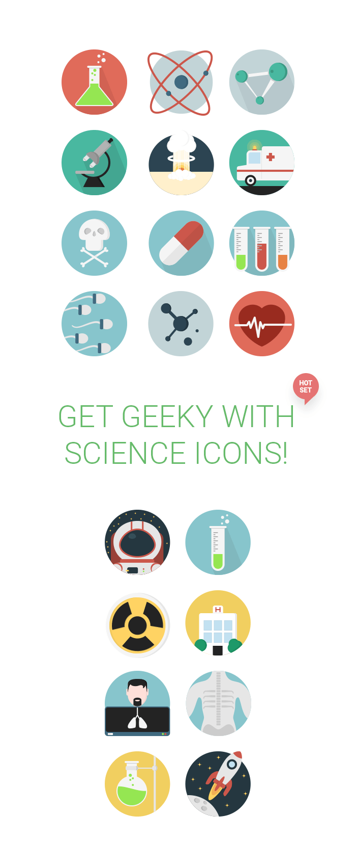 20 science icons