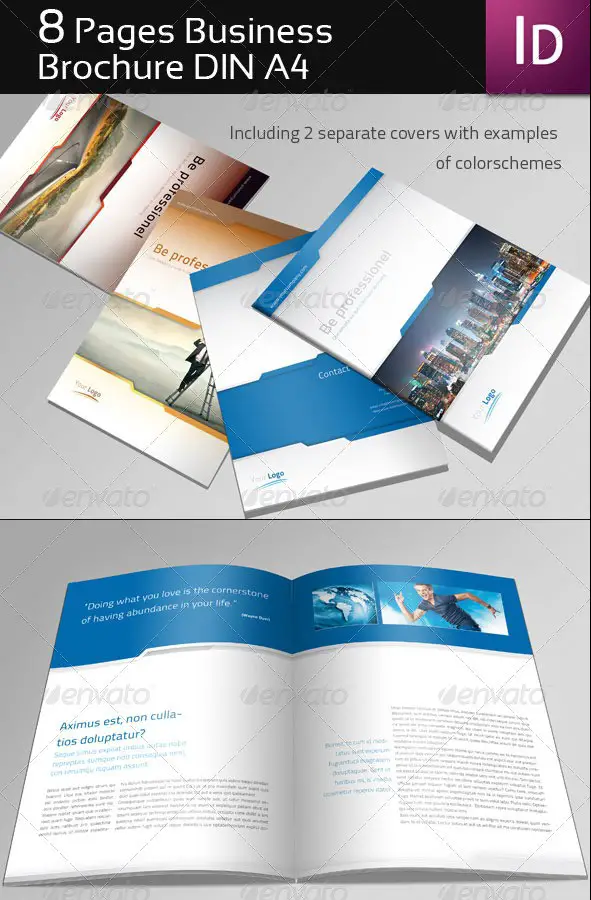 8 Page Business Brochure