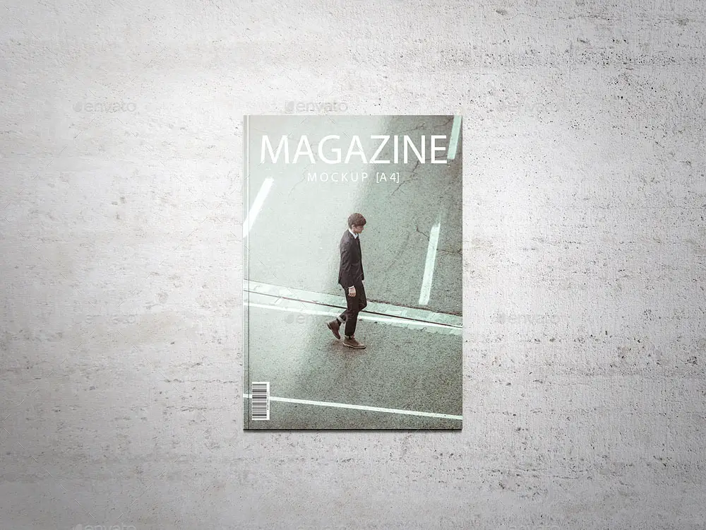 A4 Magazine Mockup