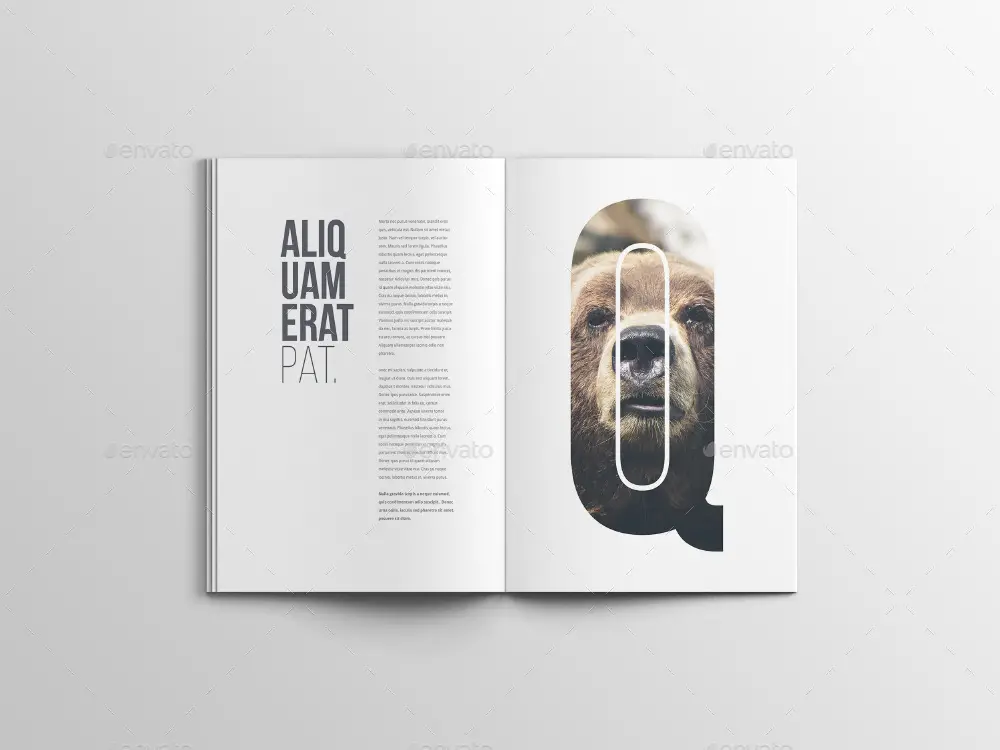 A4 Magazine Mockup