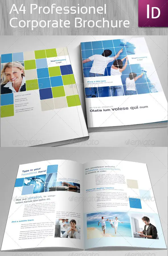 A4 Professional Corporate Brochure