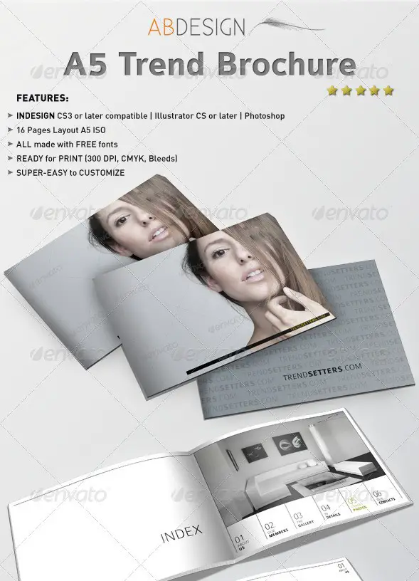 A5 Trend Brochure