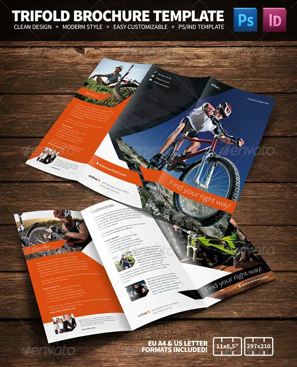 Activities Multipurpose Tri-Fold Brochure