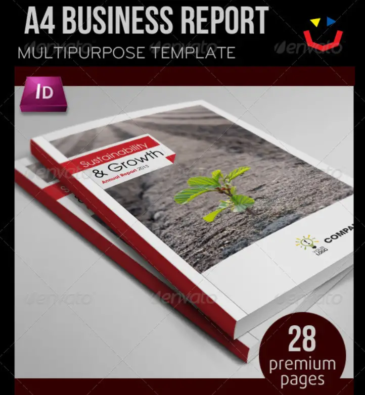 Annual Report Design Template