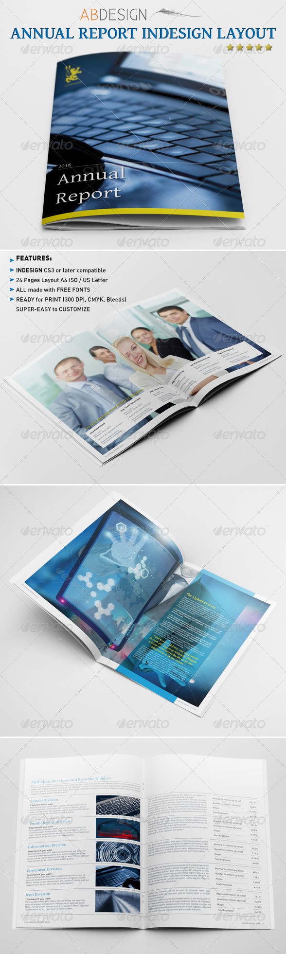 Annual Report Indesign Layout