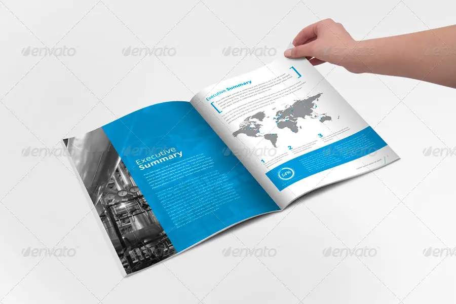 Annual Report Indesign Template