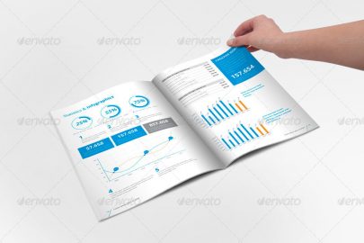InDesign Annual Report Templates For Corporate Businesses