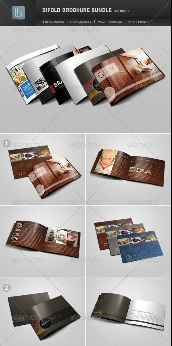 Bi-Fold Brochure Bundle - Volume 2