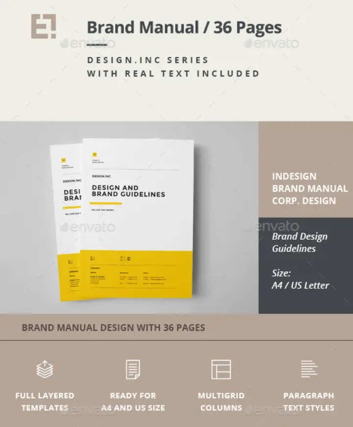 Brand Manual Template