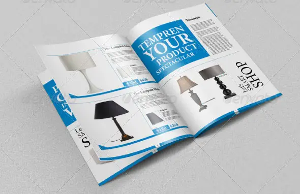 Brochure / Catalog 8 Pages Mockups