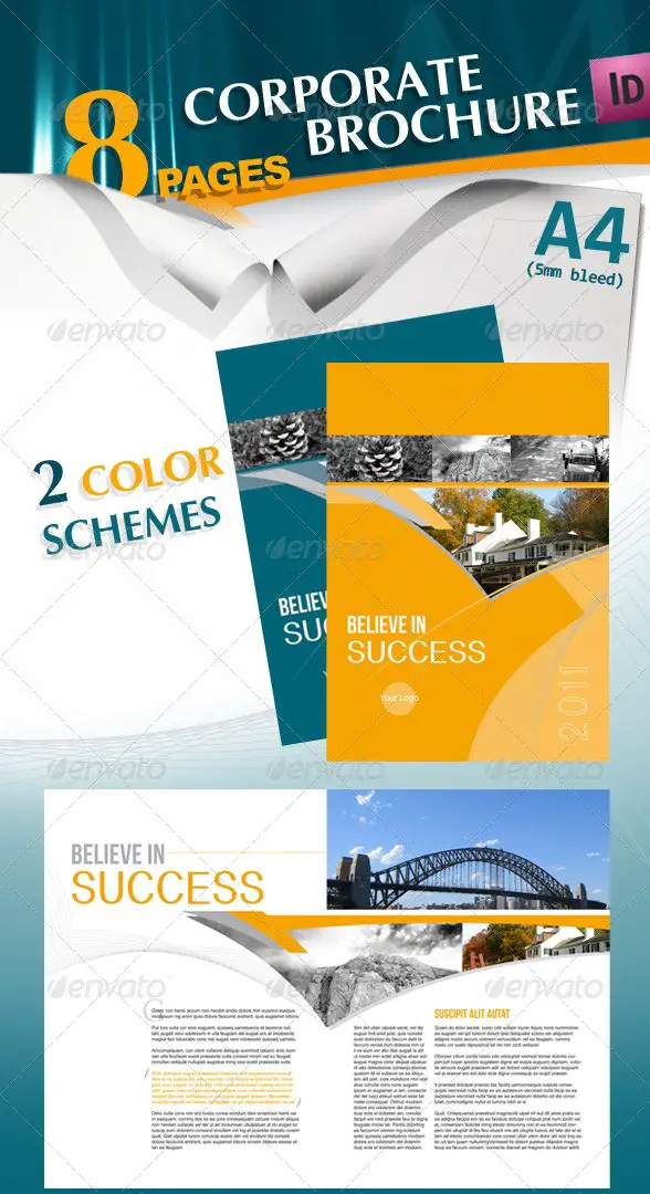 Corporate A4 Brochure